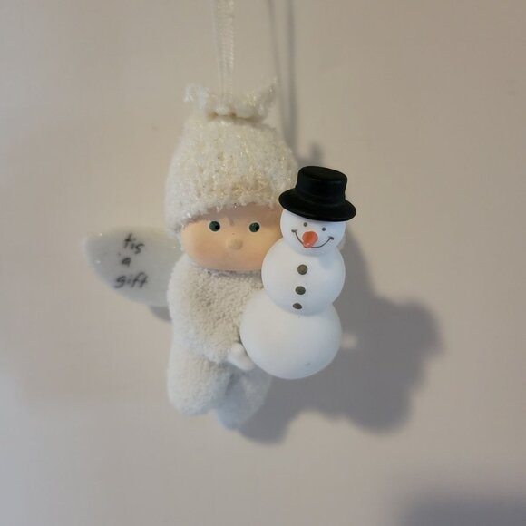 Department 56 Angel Gifts 802012 Snowbabies Christmas Ornament - Picture 2 of 5